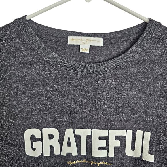 Spiritual Gangster Sweatshirt Women M Savasana Crewneck Pullover Sweater Gray - Picture 3 of 9